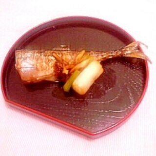 秋刀魚の醤油焼き